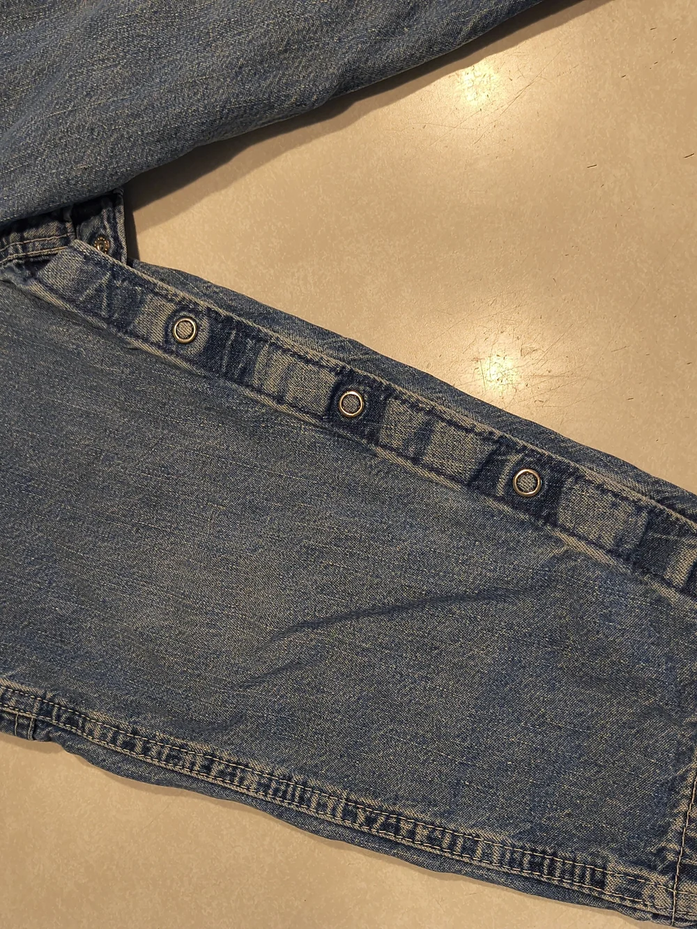 Vintage OshKosh B'gosh Midwash Blue Denim Overalls 4T